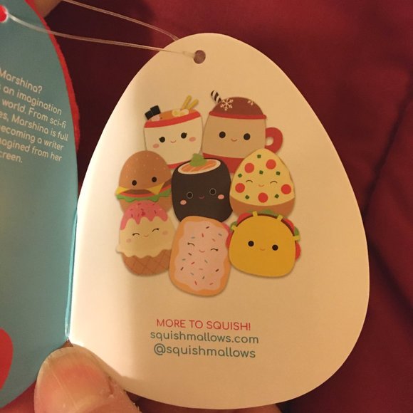 $4.99 Shipping - NWT Squishmallows Marshina - Picture 5 of 6